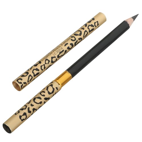 Uonlytech 2st Pigmentierter Augenbrauenstift Augenbraune Stiftpalette Weißer Eyeliner Bleistift Für Wasserlinie Augenbrauenstift Mit Pinsel Hölzern Lidschatten Fräulein Zweispitzig von Uonlytech