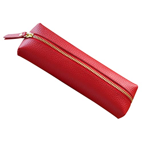 Uonlytech Bleistifttasche mit Reißverschluss Dekorative Stifttasche für Schüler Große Stift Organizer in Leuchtenden Farben Praktische Schreibwarentasche für Schule und Alltag von Uonlytech