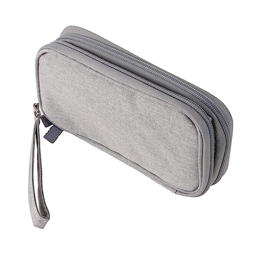 Uonlytech Datenkabel Und Ladegerät Aufbewahrungstasche Doppellagige Stoßfeste Organizer-Bag Für Reisen Aus Wasserabweisendem Mit Praktischer Aufhängemöglichkeit Uonlytech Datenkabel Und Ladegerät Aufbewahrungstasche Doppellagige Stoßfeste Organizer-Bag Für Reisen Aus Wasserabweisendem Mit Praktischer Aufhängemöglichkeit von Uonlytech