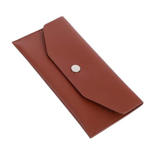 Uonlytech Pu Budget Geldbörse Für Minimalistisches Design Wiederverwendbare Geldumschlag-Brieftasche Praktische Aufbewahrung Für Geld Schecks Und Rechnungen Für Hochzeiten Und von Uonlytech