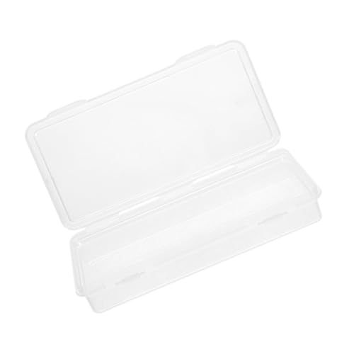 Uonlytech Große Transparente Bleistift Verpackungsbox Stapelbare Leichte Stiftebox Robustem Kunststoff Für Aufbewahrung Von Filz Und Buntstiften von Uonlytech