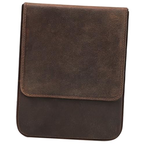 Uonlytech Handgefertigte Stiftbox mit Magnetverschluss Organizer für Füllfederhalter Langlebige Aufbewahrungsbox in Kaffee Stilvolle Geschenkverpackung für Schüler und Bürogebrauch von Uonlytech