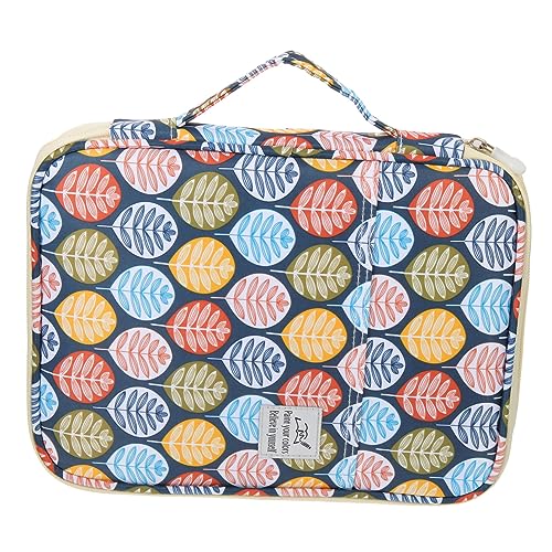 Uonlytech Handgefertigtes Buntstift Organizer mit Großem Fassungsvermögen Oxford Stiftetasche für Malutensilien Fächer für Stifte Langlebig und Leicht zu Verstauen von Uonlytech