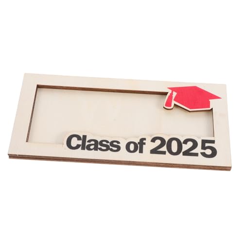 Uonlytech Holz Visitenkartenhalter Tragbar Kartenetui Visitenkartenorganizer Ausweishalter Kartenhalter Für Männer Und Frauen Fotokartenhalter Andenken An Abschluss von Uonlytech