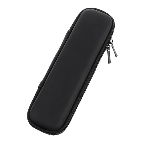 Uonlytech Multifunktionale Stiftetui Aufbewahrungstasche Für Schule Und Büro Schwarz Pu Leicht Und Langlebig Schützt Schreibutensilien Vor Verlust Und Beschädigung von Uonlytech