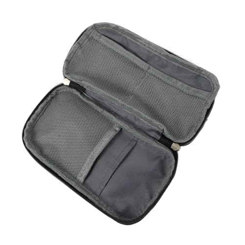 Uonlytech Multifunktionaler Federmäppchen mit Reißverschluss Dreischichtiges Stifteetui Großer Stauraum für Schüler und Büro Robuster Organizer für Stifte Lineal und Schreibwaren von Uonlytech