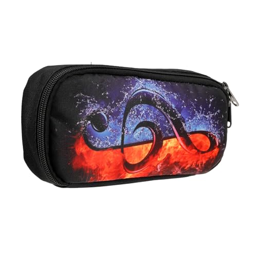 Uonlytech Musikstifttasche Fall Beutel Federmäppchen mit Reißverschluss Studenten-Stifttasche kleine Schreibwarentasche Aufbewahrungstasche für Kinderschreibwaren Tasche für Stift Polyester Uonlytech Musikstifttasche Fall Beutel Federmäppchen mit Reißverschluss Studenten-Stifttasche kleine Schreibwarentasche Aufbewahrungstasche für Kinderschreibwaren Tasche für Stift Polyester von Uonlytech
