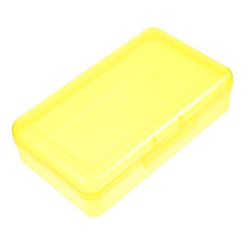 Uonlytech Großes Stifte-Organizer Transparente Aufbewahrungsbox Für Zeichnungen Und Malutensilien Mit Großem Fassungsvermögen Federmäppchen Für Schüler Und Künstler Und von Uonlytech