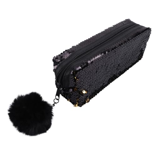 Uonlytech Pailletten Federmäppchen Meerjungfrau Stil Modische Kosmetiktasche mit Großem Fassungsvermögen Kompakte Stifttasche für Damen und Einzigartiges für Familie und Freunde von Uonlytech