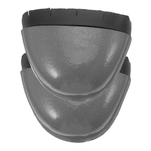 Uonlytech Robuste Stahlkappen Schuhschutz Zehenschutz für Arbeitsschuhe Sicherheits Stahlzehenkappen Schutzhauben für BAU Lager Werkstatt von Uonlytech