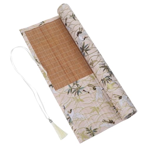 Uonlytech Roll-up Stiftaufbewahrungstasche Federmappe Für Bleistifte Und Malpinsel Leicht Zu Transportieren Lagern Mit Stabilen Positionen Für Stifte von Uonlytech