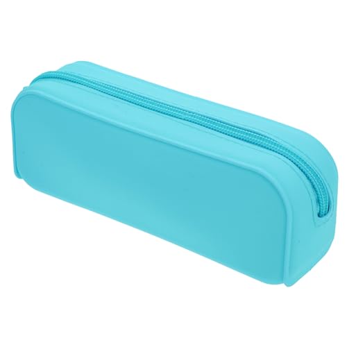 Uonlytech Silicone Pencil Pouch Large Capacity Pencil Case for Women und Aesthetic Wear Resistant Federmäppchen mit Glattem Reißverschluss Tragbar und Praktisch als von Uonlytech