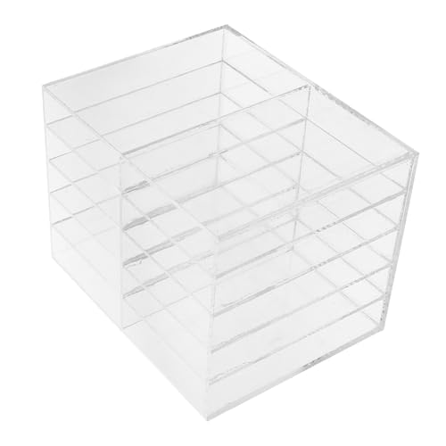 Uonlytech Stifthalter Aus Acryl Tragbarer Marker-Organizer Zum Sortieren Praktische Stiftständer Für Schreibtisch Und Schule Aufbewahrungs-markerhalter Für Verschiedene Schreibwaren von Uonlytech
