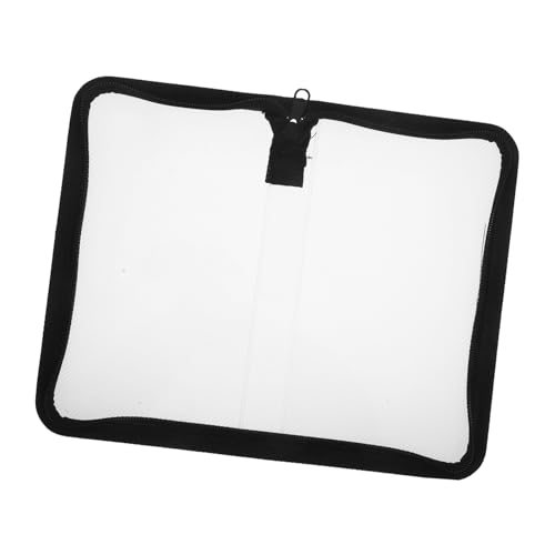 Uonlytech Transparente Stifttasche Mit Reißverschluss Durchsichtige Bleistifttasche Tragbarer Schreibwaren-Organizer Stiftbeutel Für Schule Praktische Stiftaufbewahrung von Uonlytech