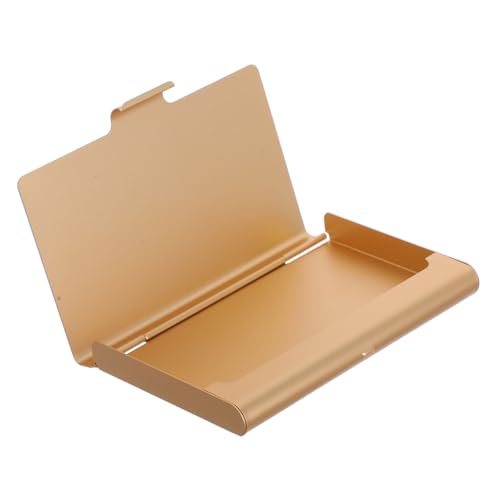Uonlytech Aluminiumlegierung Visitenkartenhalter Tragbare Kartenetui Für Kreditkarten Und Visitenkarten Für Büro Und Unterwegs von Uonlytech