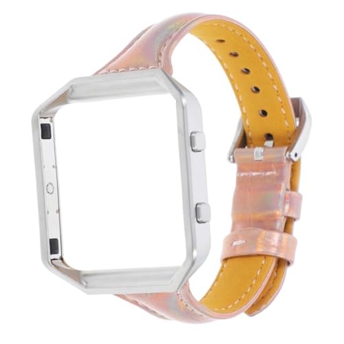 Uonlytech uhrenarmband für uhr Uhrenarmbänder für Damen Lederband Bands Uhrenarmband aus echtem Leder Uhrenarmband für Smartwatch intelligent Lünette Lederriemen Gurt von Uonlytech