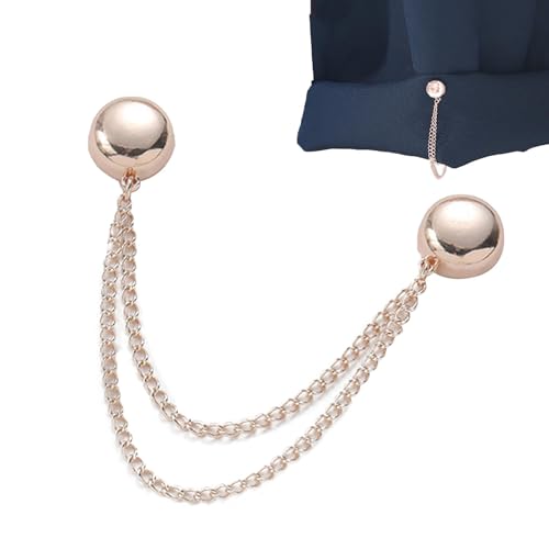 Uozonit Magnetische Kleiderclips,Multifunktionale Magnetische Kleiderclips | Kleidung Kopftuch Schalclips - Bekleidungszubehör, Multifunktionale Magnetische Clips für Damenbekleidung Hijab Pin von Uozonit