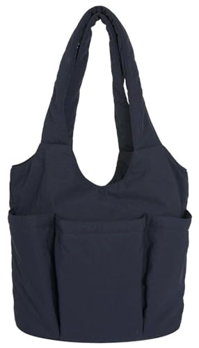 Slouchy Nylon-Tragetasche für Damen, trendige Unterarm-Schultertasche, Hobo-Tasche, Crossbody-Tasche, College-Reisetasche, Handtasche 2025, Dunkelblau, Einheitsgröße, U-m-25nlb02-dark blue Slouchy Nylon-Tragetasche für Damen, trendige Unterarm-Schultertasche, Hobo-Tasche, Crossbody-Tasche, College-Reisetasche, Handtasche 2025, Dunkelblau, Einheitsgröße, U-m-25nlb02-dark blue von Upbull