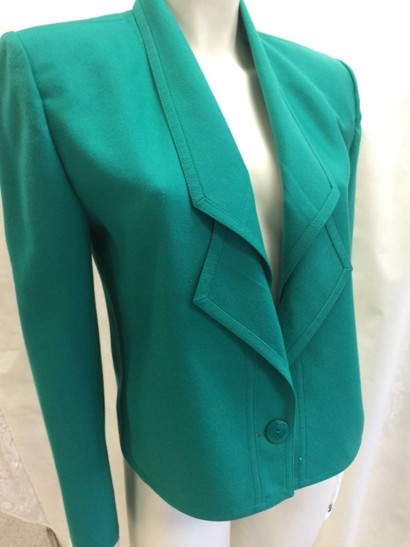 Louis Feraud 80Er Jahre Vintage Jacke von UpcycleVintageInc