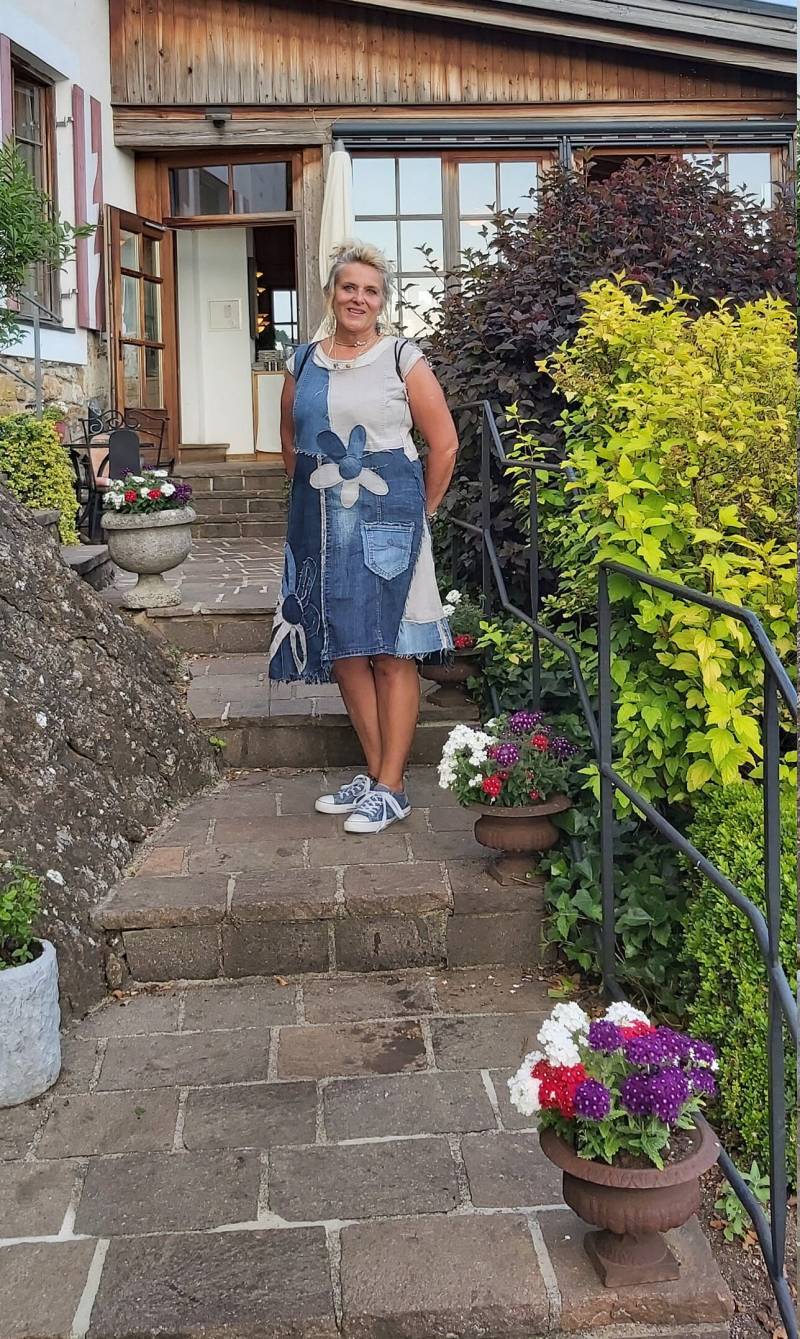 Jeanskleid von UpcyclingVonCarmen