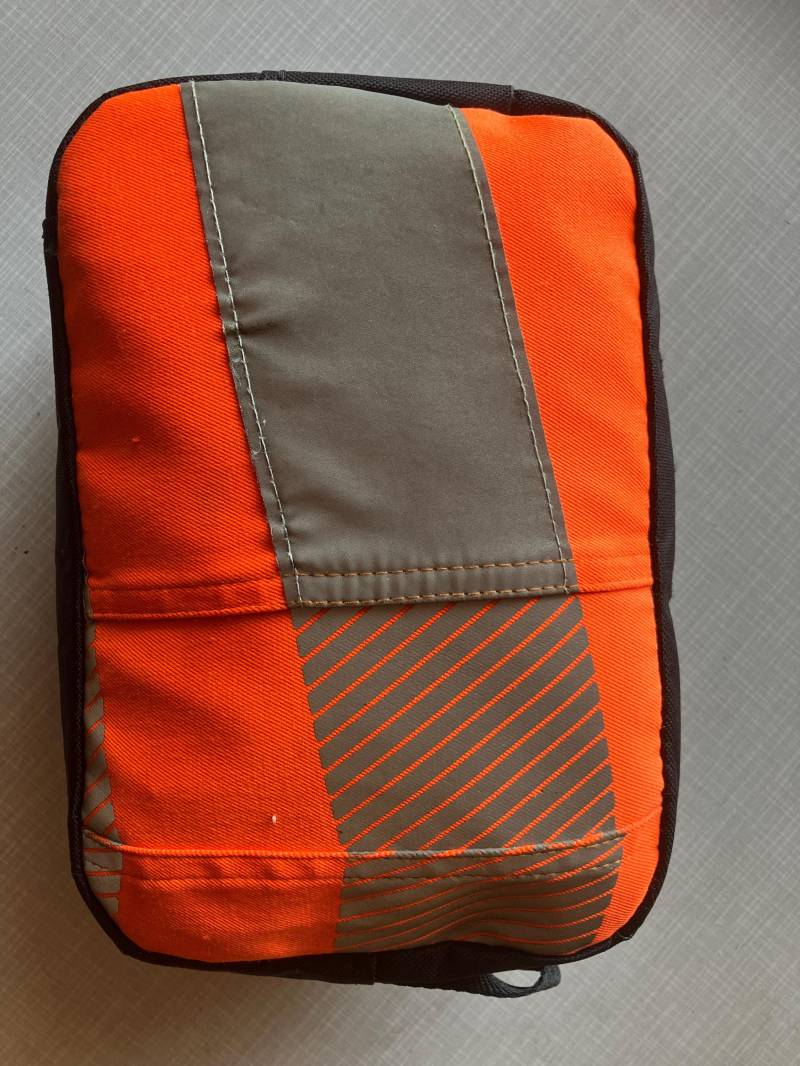 Kulturbeutel, Waschtasche, Waschbeutel, Feuerwehr, Einsatzjacke, Elfzwo, Kosmetiktasche, Feuerwehr Geschenk von UpcyclingbyThomas