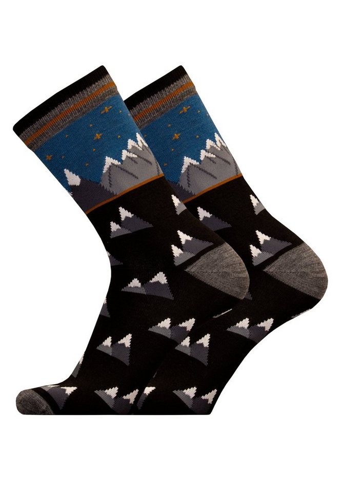 UphillSport Socken MOUNTAINS 2er Pack (2-Paar) in atmungsaktiver Qualität von UphillSport