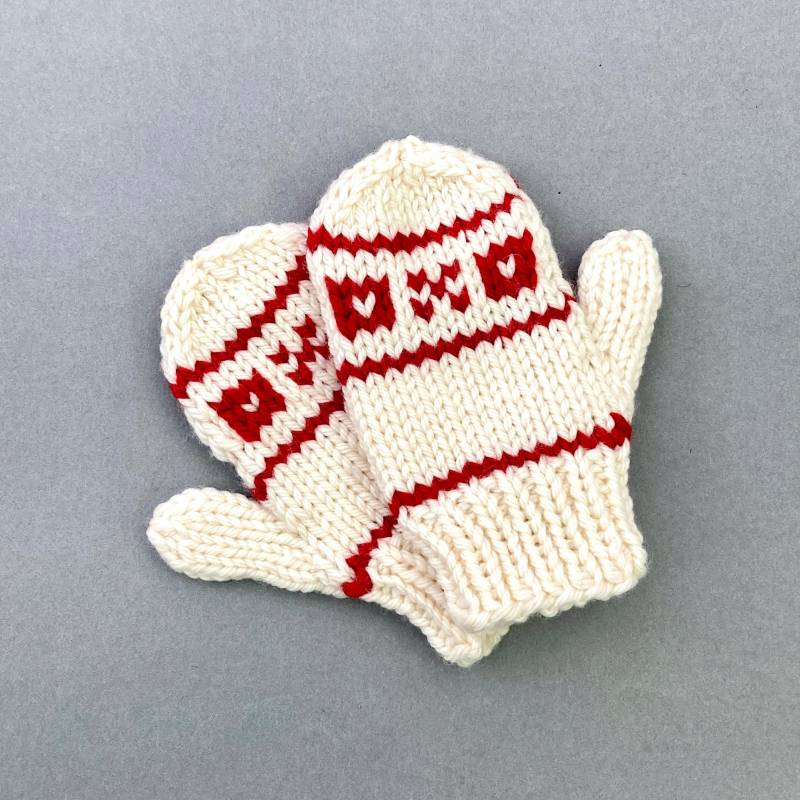 Wolle Kinder Handschuhe, Handgefertigte Fair Isle Baby Kleinkind Handschuhe von Uplicot