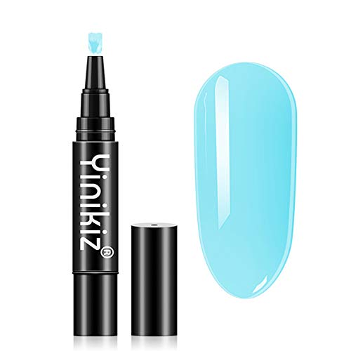 Uposao Nagellackstift, 3 in 1 Nagellack Stift One Step UV Nagellack UV Gel Nagelgel Nail Polish LED Gel Nagellack Pen Soak off Gel Ideal für zu Hause und Professionelle Maniküre von Uposao