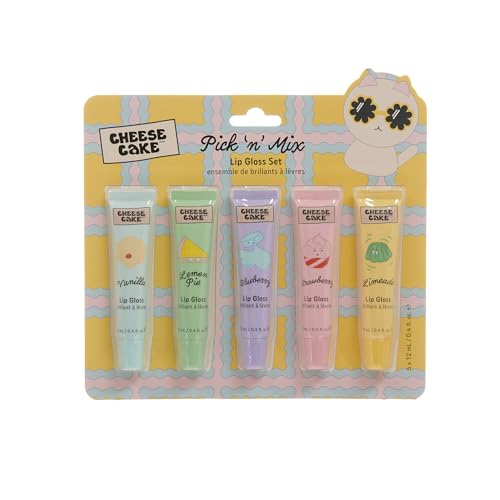 Cheese Cake 5 Stück aromatisierter Lipgloss für Teenager Mädchen Lippen Schönheit Make-up von Upper Canada