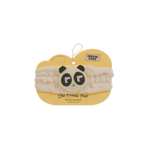 Cheese Cake Make-up Stirnband weißer Panda extra weich süßes Design von Upper Canada