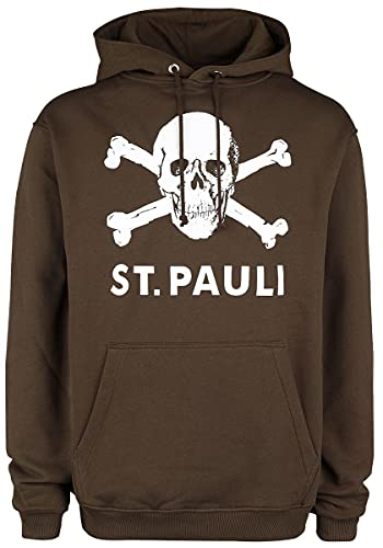 FC St. Pauli Totenkopf Kapuzenpullover Herren XL von Upsolut