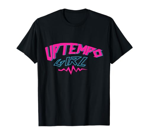 Uptempo Girl Hardstyle Festival Gabber Hardcore Rawstyle T-Shirt von Uptempo is our Tempo Hardstyle Festival Hakken
