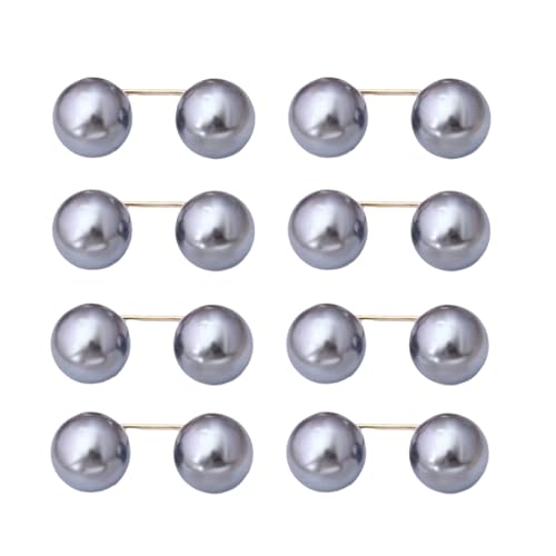 8 Stück künstliche Perlen Kleidung Pin Jeans Taillenspanner Pin Kleid Cardigan Safetp Schal Pullover Clip Nähen Perlen, Einheitsgröße, Wie beschrieben von Uqezagpa