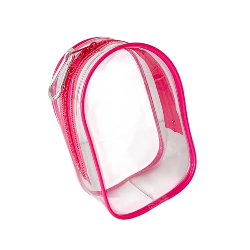 Uqezagpa Clear View Cotton Plüsch Organisatoren Bag Friendly PVC Clear Hanging Storage Bag Tragbare Display Hülle Für Frauen Staubdes PVC Spielzeugspeicher Hülle von Uqezagpa