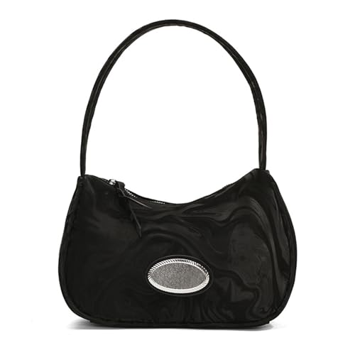 Damen-Handtasche mit oberem Griff, All-Matching-Unterarmtasche, Canvas, Umhängetasche, ästhetische Achselhöhle, Einkaufen für den täglichen Gebrauch, Achselhöhle, ästhetische Handtasche, Segeltuch von Uqezagpa