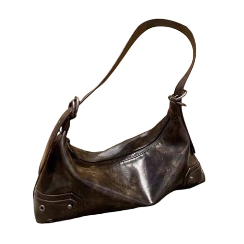 Damen-Unterarmtasche, ästhetische Umhängetasche, große Kapazität, Schultertasche, PU-Leder, Achselhöhle für den täglichen Gebrauch, PU-Leder, Crossbody, große Kapazität, Schultern, weibliche von Uqezagpa
