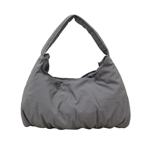 Damen Unterarmtasche Herbst Winter Schulter Mode Pendeln Weiche Handtasche All-Matching Achsel für tägliche Frauen Trend Schulter Herbst Winter Achsel Mode Handtasche Einkaufen, grau, One Size von Uqezagpa
