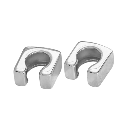 Einzigartige geometrische Ohrmanschette, kein Piercing, modischer Ohrclip, einfacher Schmuck, geeignet für verschiedene Stile, stilvolle Arbeitskleidung, Einheitsgröße, Wie beschrieben, Wie von Uqezagpa