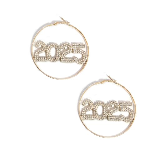 Elegante 2025er-Ohrringe mit Anhänger, Schmuck-Accessoire für Damen, mit Strasssteinen, Heimakzent und einzigartigen, langen Designs, Festival-Ohrringe, Einheitsgröße, Wie beschrieben, Wie beschrieben von Uqezagpa