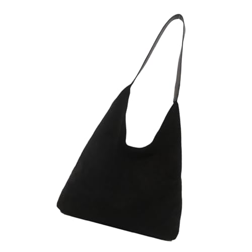 Elegante lässige Tasche, große Unterarm-Geldbörse, Büro-Handtasche, Schultertasche mit geräumigem Innenraum für Arbeit und täglichen Gebrauch, große Kapazität Handtasche, Schwarz , One Size von Uqezagpa