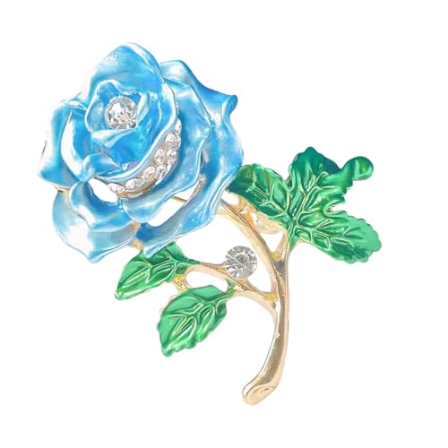 Emaillierte Rosen-Brosche, stabile Legierung, modische Anstecknadel mit eleganten Designs für Hut, Rucksack und Bekleidungszubehör, kreatives Blumen-Abzeichen, Einheitsgröße, Wie beschrieben Emaillierte Rosen-Brosche, stabile Legierung, modische Anstecknadel mit eleganten Designs für Hut, Rucksack und Bekleidungszubehör, kreatives Blumen-Abzeichen, Einheitsgröße, Wie beschrieben von Uqezagpa