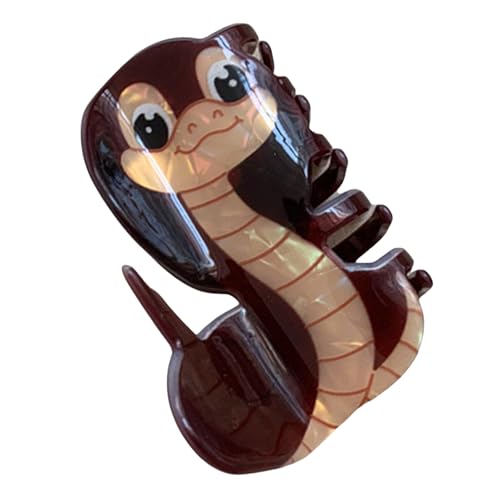 Haarklammer für Prinzessinnen-Schlange, großer Griff, einzigartige Verzierung, Haarnadel, modisch, einzigartige Verzierung von Uqezagpa