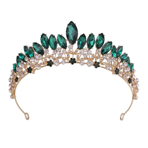 Haarreifen für Braut, bunt, breite Krempe, Haarreif, Hochzeit, Party, Braut, Junggesellinnenabschied, Kopfschmuck, Metallkrone für Männer, Erwachsene, Krone, König, Metall von, Einheitsgröße, Wie von Uqezagpa