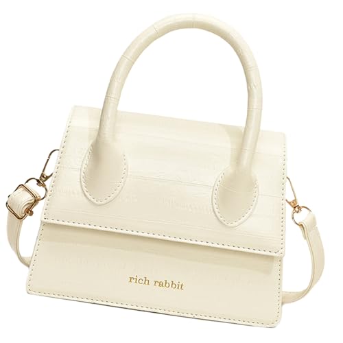 Kleine Damen-Umhängetasche, Retro-Stil, Umhängetasche, Tragegriff oben, Handtasche, PU-Leder, Kuriertasche, Handy für den täglichen Gebrauch, Retro-Stil, Crossbody-Top-Griff, Bonbonfarben, Schulter Kleine Damen-Umhängetasche, Retro-Stil, Umhängetasche, Tragegriff oben, Handtasche, PU-Leder, Kuriertasche, Handy für den täglichen Gebrauch, Retro-Stil, Crossbody-Top-Griff, Bonbonfarben, Schulter von Uqezagpa