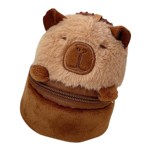 Kopfhörer-Aufbewahrungstasche für Mädchen, Kleingeld, Geldbörse, Anhänger, Cartoon-Panda, Aufbewahrungsbox, schöne Capybara-Plüsch-Münzgeldbörse, Capybara, Münze, kleine Geldbörsen, Anhänger Kopfhörer-Aufbewahrungstasche für Mädchen, Kleingeld, Geldbörse, Anhänger, Cartoon-Panda, Aufbewahrungsbox, schöne Capybara-Plüsch-Münzgeldbörse, Capybara, Münze, kleine Geldbörsen, Anhänger von Uqezagpa