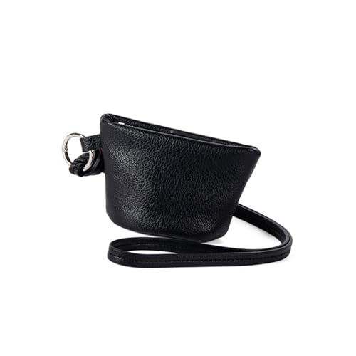 Koreanischer Stil Brustbeutel für Damen, elegante PU-Ledergeldbörse, Geldbörse, kleine Schultertaschen für Einkaufen oder Reisen, lässige Ausflüge, Schwarz , One Size Koreanischer Stil Brustbeutel für Damen, elegante PU-Ledergeldbörse, Geldbörse, kleine Schultertaschen für Einkaufen oder Reisen, lässige Ausflüge, Schwarz , One Size von Uqezagpa