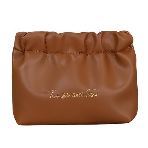 Kosmetiktasche mit großem Fassungsvermögen, tragbare Kulturbeutel, organisierte Damen-Make-up-Tasche für Reisen, Lippenstifte und Parfüm, Reise-Make-up-Tasche, mokkabraun, S, Mass Beauty Kosmetiktasche mit großem Fassungsvermögen, tragbare Kulturbeutel, organisierte Damen-Make-up-Tasche für Reisen, Lippenstifte und Parfüm, Reise-Make-up-Tasche, mokkabraun, S, Mass Beauty von Uqezagpa