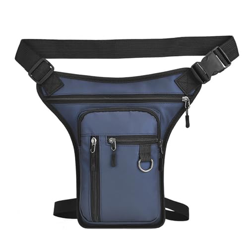 Leichte, ergonomische Hüfttasche mit Reißverschlussfächern, Stoff-Beingürteltasche, große Schultertasche zum Laufen, Radfahren, Outdoor, Nylon-Rucksack, blau, Mass Beauty Leichte, ergonomische Hüfttasche mit Reißverschlussfächern, Stoff-Beingürteltasche, große Schultertasche zum Laufen, Radfahren, Outdoor, Nylon-Rucksack, blau, Mass Beauty von Uqezagpa