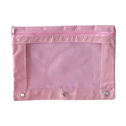 Make-up-Werkzeug-Organizer, praktischer Schreibwaren-Behälter, kleine Make-up-Tasche für Reisen oder den täglichen Gebrauch, Studentenbedarf, Kulturbeutel, rosa 1, Einheitsgröße von Uqezagpa