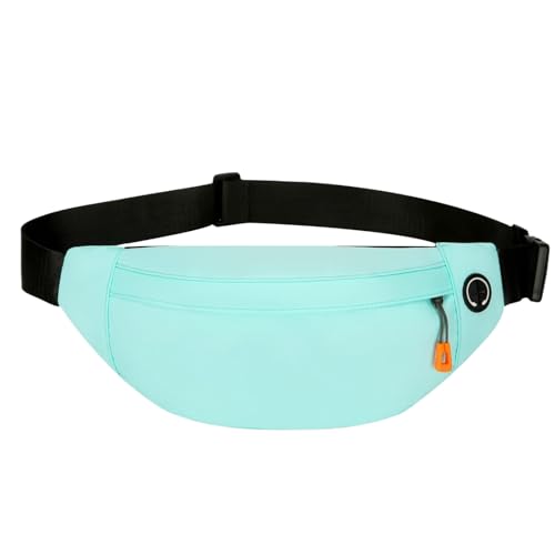 Modische Hüfttasche, einfache Bauchtasche, kleine Umhängetasche, mit verstellbarem Gurt, kleine Crossbody-Brusttasche für Damen und Herren, grün, Mass Beauty Modische Hüfttasche, einfache Bauchtasche, kleine Umhängetasche, mit verstellbarem Gurt, kleine Crossbody-Brusttasche für Damen und Herren, grün, Mass Beauty von Uqezagpa